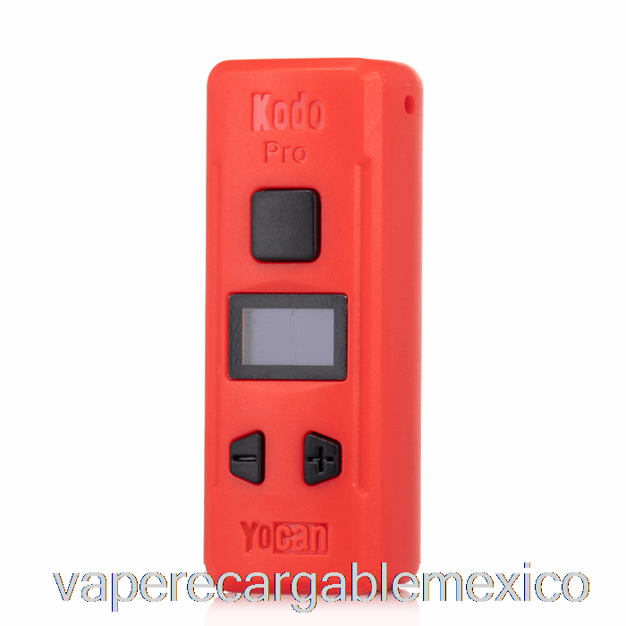 Vape Recargable Yocan Kodo Pro Vaporizador Rojo